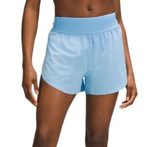 Lululemon Fast and Free High-Rise Classic-Fit Short 3" *Aero Blue
